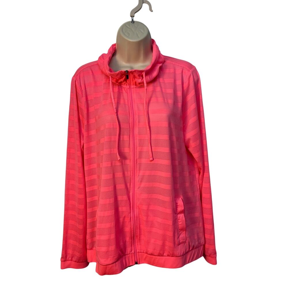 RBX Coral Full Zip Athletic Jacket Large Pre-owned